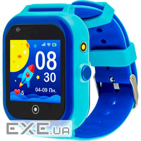 Дитячий смарт-годинник GARMIX PointPRO 200 4G Blue (PointPRO-200 4G BLUE)