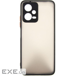 Чохол до мобільного телефона Dengos Matte Xiaomi Redmi Note 12 5g (black) (DG-TPU-MATT-129)