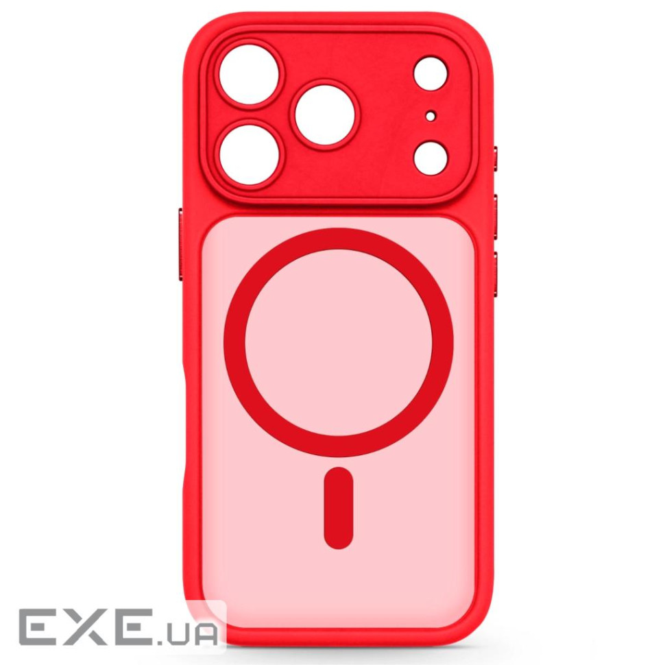 Чохол до мобільного телефона Armorstandart Lush MagCase Apple iPhone 17 Pro Red (ARM87495)
