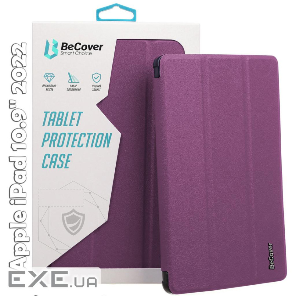 Чохол до планшета BeCover Smart Case Apple iPad 10.9" 2022/24/11" 2025 Purple (709202)