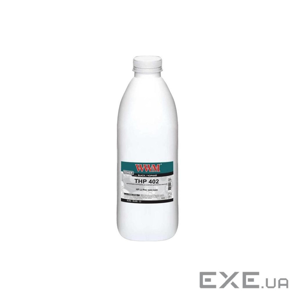 Тонер HP LJ Pro M402/M426, 1kg Black WWM (WWM-CF226-1)