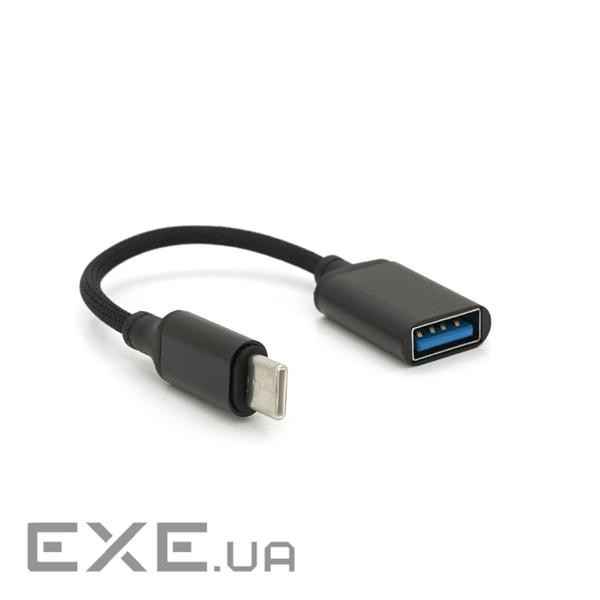 Перехідник KIN KY-242 USB2.0(AF) OTG - Type-C(M), 0.15m, Black, Box KIN KY-242 USB2.0(AF) OTG - Type-C(M), 0.15m, Black,