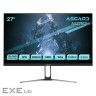 Монитор ASGARD Gaming 27" AS275QM IPS Black 200Hz, 2560х1440, 300 кд/м2, 1 мс, 2хDisplayPort, 2хHDMI