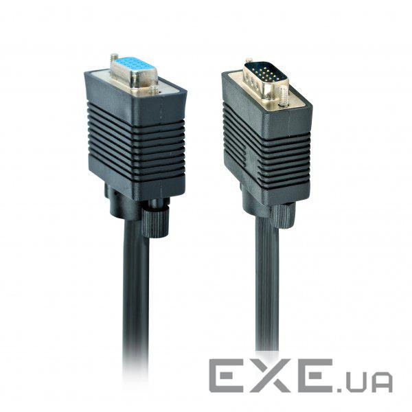 Кабель мультимедійний VGA M to VGA F 3.0m Cablexpert (CC-PPVGAX-10B)