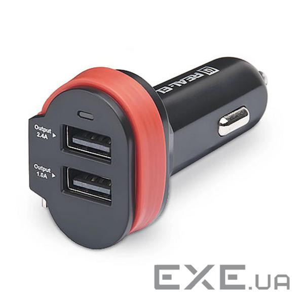 Зарядний пристрій REAL-EL CA-35 black (EL123160012)