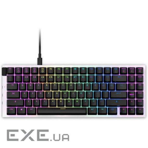 Дротова клавіатура NZXT Compact(ANSI) - White, Gateron Red Switches, US EN Layout (KB-175US-WR)