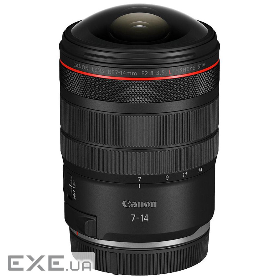 Об"єктив Canon RF 7-14mm f/2.8-3.5 L Fisheye STM (7343C005)