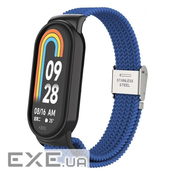 Ремінець ArmorStandart Braided Solo Loop для Xiaomi Mi Band 7/6/5/4 Blue (ARM69903) Xiaomi Mi Band 7/6/5/4 Blue (ARM6990
