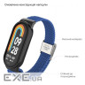 Ремінець ArmorStandart Braided Solo Loop для Xiaomi Mi Band 7/6/5/4 Blue (ARM69903) Xiaomi Mi Band 7/6/5/4 Blue (ARM6990