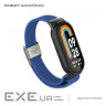 Ремінець ArmorStandart Braided Solo Loop для Xiaomi Mi Band 7/6/5/4 Blue (ARM69903) Xiaomi Mi Band 7/6/5/4 Blue (ARM6990