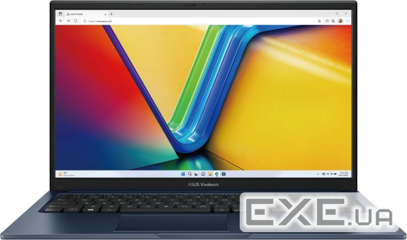 Ноутбук 15" Asus VivoBook 15 X1504VA-BQ2527 Quiet Blue 15.6" (1920x1080, IPS, 60Hz)