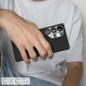 Чохол Proove Carbon Slim with Magnetic Ring Samsung Galaxy S25 black (PCCSSGS02502 black)