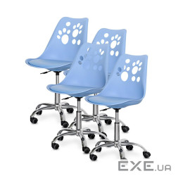 Дитяче крісло Evo-kids Indigo 4 шт Blue (H-232 BL/B L-X4)