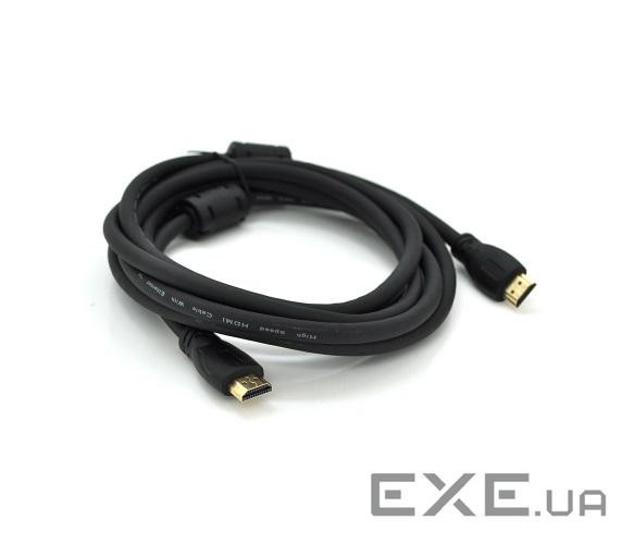 Кабель Ritar PL-HD347 (YT-HDMI(M)/(M)V2.0-1.0m/19940) HDMI-HDMI, 1.0m Black