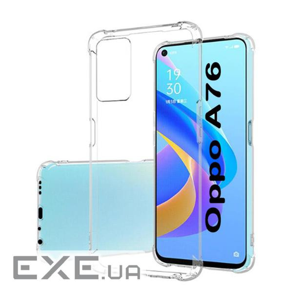 Чохол-накладка BeCover Anti-Shock для Oppo A76/A96 Clear (707887)