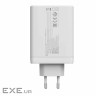 Зарядний пристрій Canyon CU140ACC GaN 150W 3xPD 1xQC EU White (CNS-CUW140ACC)