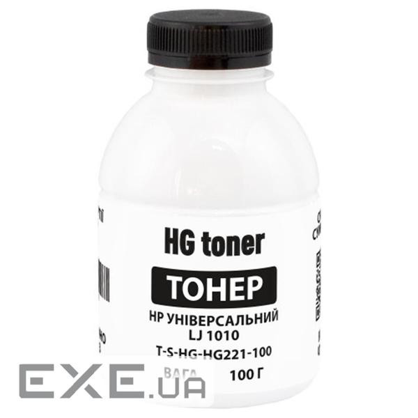 Тонер HP Universal 1010/ 1200/ 2100/ 4000/ 5000, 100 г, HG (HG221) (T-S-HG-HG221-100)
