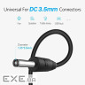Кабель живлення USB to DC 3.5mm 5V 1.0m black Ugreen (10376)