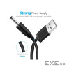 Кабель живлення USB to DC 3.5mm 5V 1.0m black Ugreen (10376)