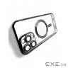 Чeхол-накладка BeCover TPU Chrome Case MagSafe для Apple iPhone 16 Pro Max Black (712085)