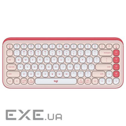 Клавіатура бездротова Logitech Pop Icon Keys Rose (920-013073)