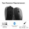 Миша Keychron M3 BT/WL/USB-A/USB-C, чорний (M3-A1)