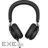 Гарнітура бездротова JABRA Evolve2 75 MS Stereo USB-A w/charging base Black (27599-9 (27599-989-989)