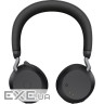 Гарнітура бездротова JABRA Evolve2 75 MS Stereo USB-A w/charging base Black (27599-9 (27599-989-989)