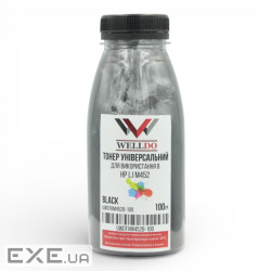 Тонер HP CLJ M252/274/277/Canon MF-631/632/633, фасовка, black 100г Welldo (UWDTHM452B-100)
