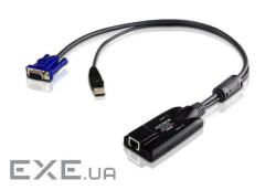 KVM кабель-адаптер, USB, Cat 5e до 50 м., Підтримка віртуальних носіїв (KA7175-AX)