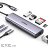 Порт-реплікатор UGREEN CM512 7-in-1 USB-C to HDMI, 2xUSB3.0, LAN, TF/SD, PD 100W (90568) (UGR-90568)