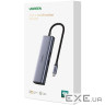 Порт-реплікатор UGREEN CM512 7-in-1 USB-C to HDMI, 2xUSB3.0, LAN, TF/SD, PD 100W (90568) (UGR-90568)