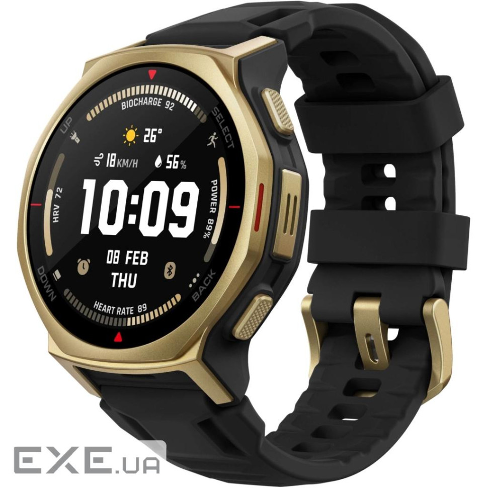 Смарт-годинник Amazfit T-Rex 3 Pro 44mm W2549GL1N Black Gold (1170958)
