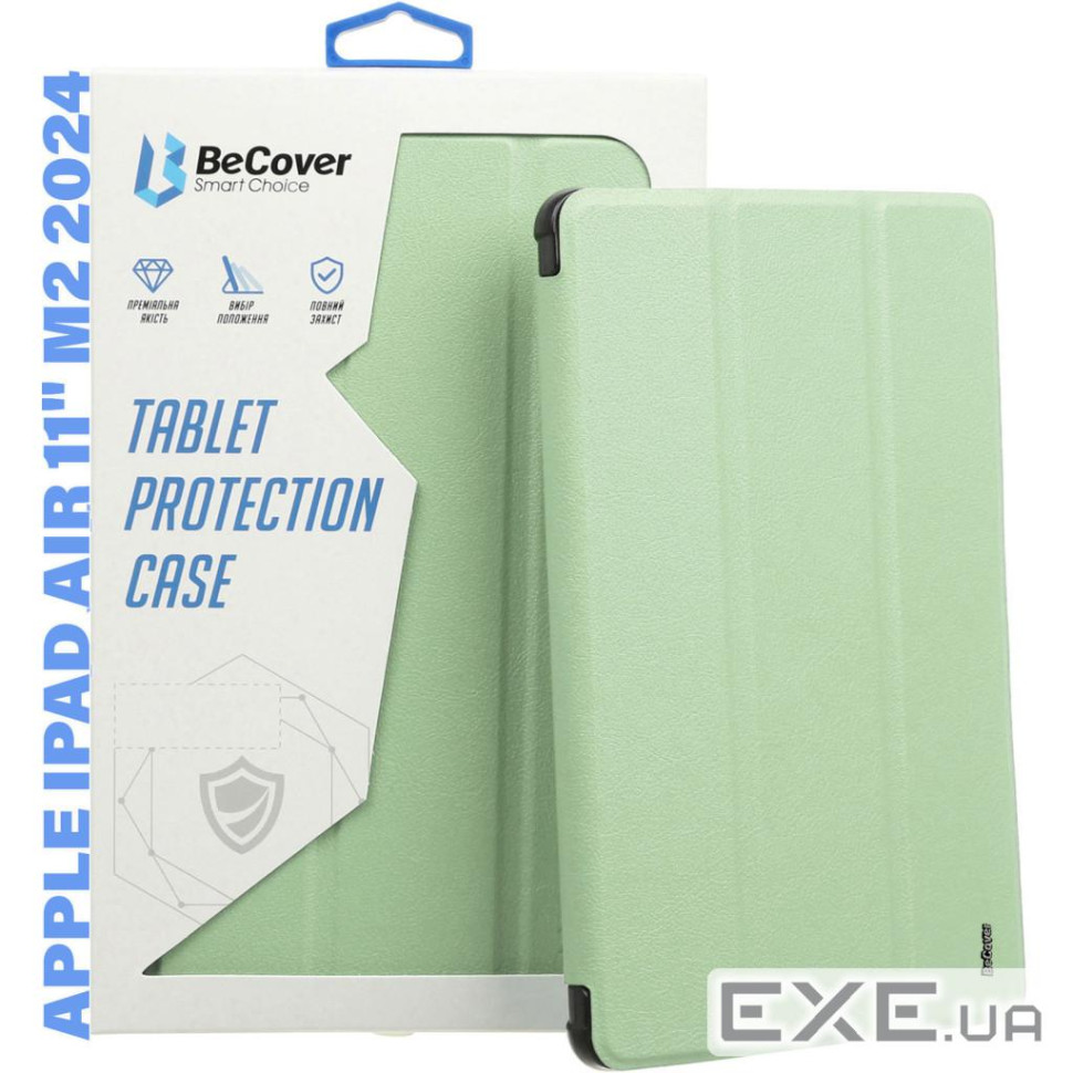 Чохол до планшета BeCover Soft Edge Apple iPad Air 11" M2/M3 (2024/2025) Green (711427)
