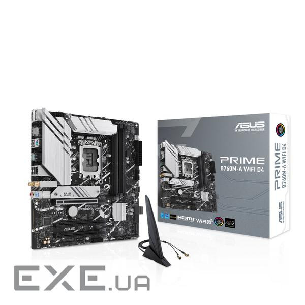 Материнська плата ASUS Prime B760M-A WiFi D4