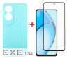 Чохол до мобільного телефона Dengos Oppo A60 Soft + glass Ice Blue (DG-KM-105)