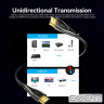 Кабель мультимедійний HDMI M to HDMI M 40.0m 4K60Hz fiber optic zinc alloy black Vention (ALSBV)