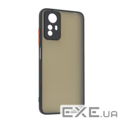 Чохол-накладка Armorstandart Frosted Matte для Xiaomi Redmi Note 12s 4G Black (ARM68554)