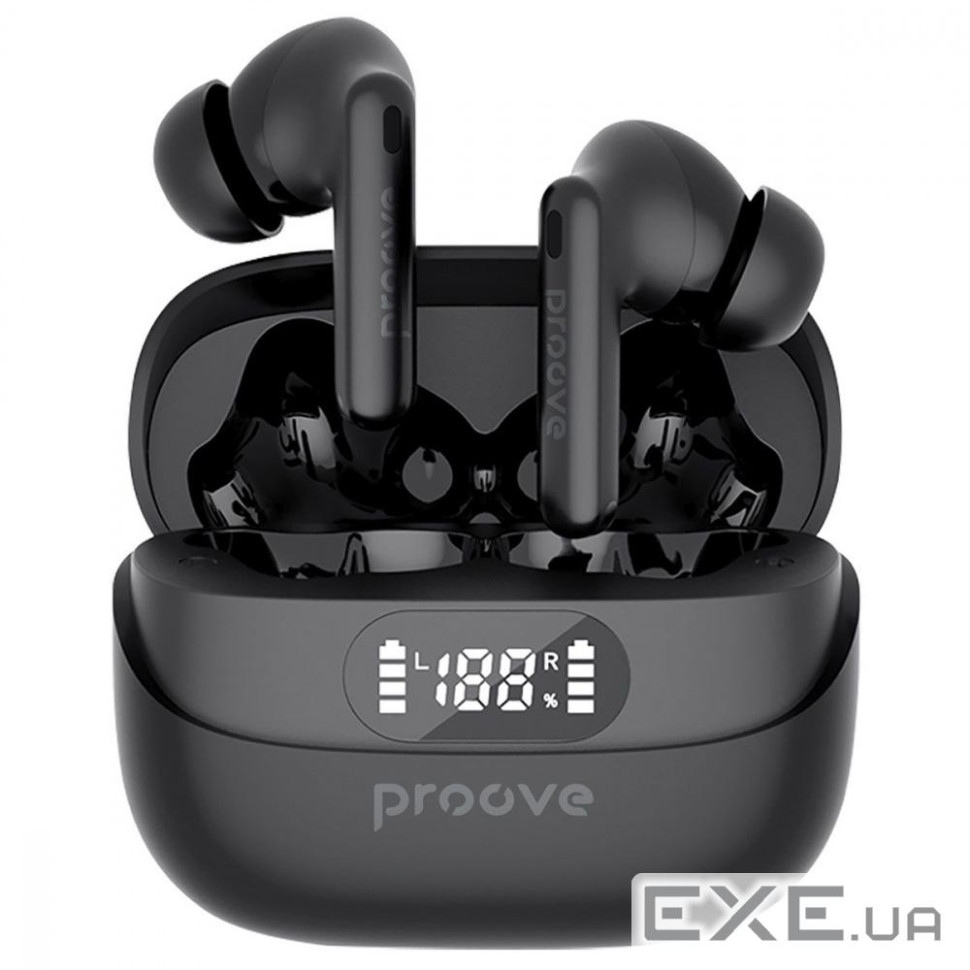 Беспроводные наушники Proove Digital Pro TWS with ANC (APP) black (TWAP54002201)