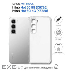 Чохол до мобільного телефона BeCover Anti-Shock Infinix Hot 60 5G (X6726) / 60i 4G (X6728) (714403)