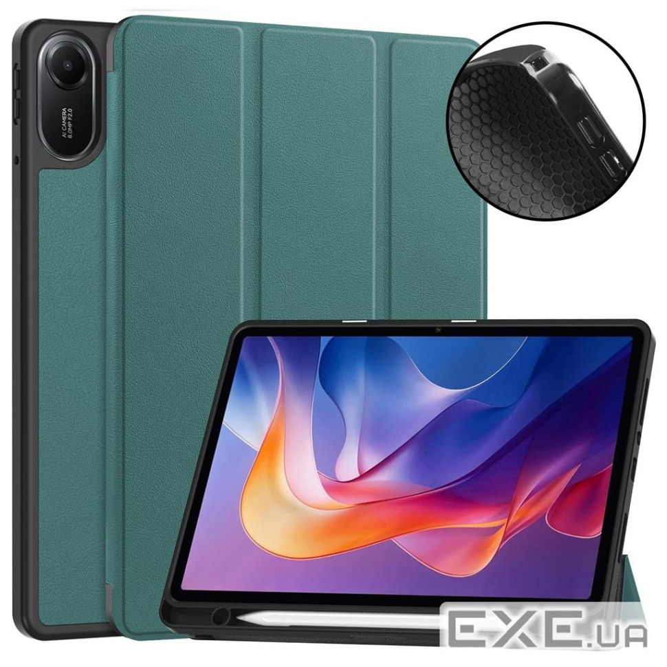 Чохол до планшета BeCover Flexible TPU Mate Xiaomi Redmi Pad 2 11.0" Dark Green (715598)