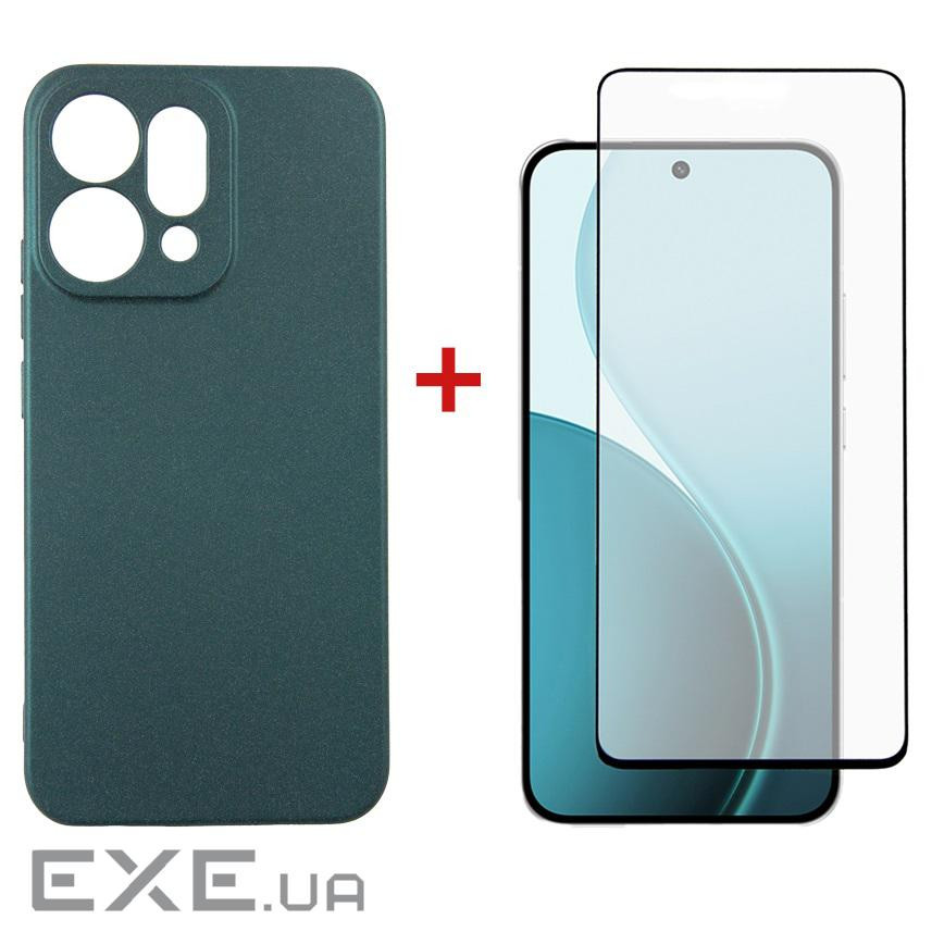 Чeхол-накладка Dengos Soft для Oppo Reno14 5G Green (DG-KM-181) + защитное стекло