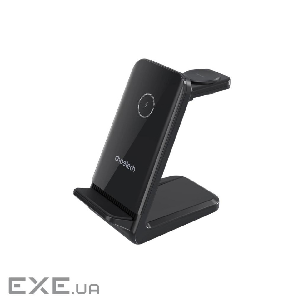 Зарядний пристрій Choetech Wireless 3-in-1 15W black (T608-F)