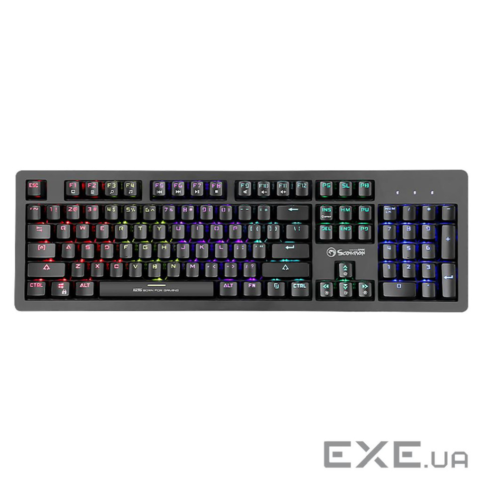 Клавіатура Marvo KG916 Multi-LED Mechanical Blue Switch USB