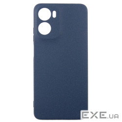 Чeхол-накладка Dengos Carbon для Motorola Moto G05 Blue (DG-TPU-CRBN-247)