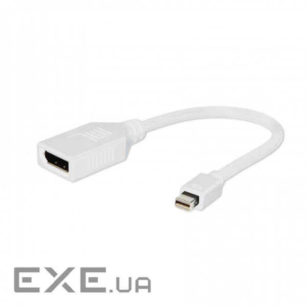 Перехідник mini DisplayPort to DisplayPort Cablexpert (A-mDPM-DPF-001-W)
