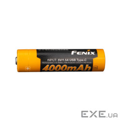 Акумулятор Fenix 18650 (4000 mAh) Type-C (ARB-L18-4000U)