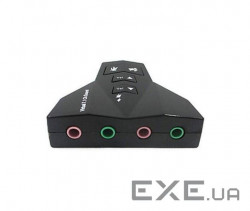 Звукова плата USB, Virtual 7.1 Channel, C-Media (B00811)