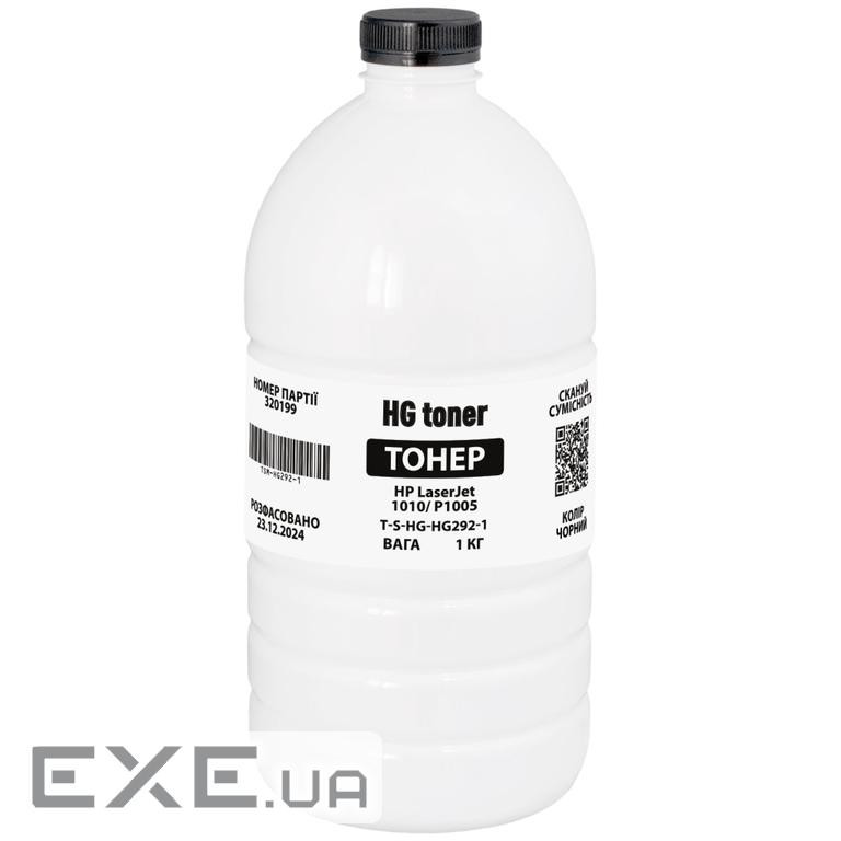 Тонер HP LJ 1010/P1005, 1 кг HG (TSM-HG292-1) (TSM-HG292-1кг)