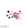 Етикетка UKRMARK термо ECO 38x38/ 0.1тис, коло, рожевий (900387)